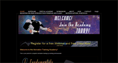 Desktop Screenshot of animationtrainingacademy.com